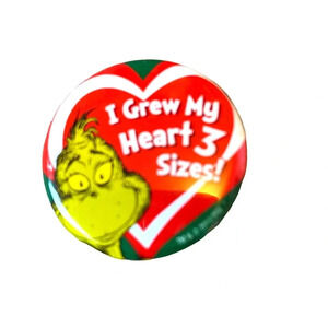 Dr Seuss Pin I Grew My Heart 3 Sizes